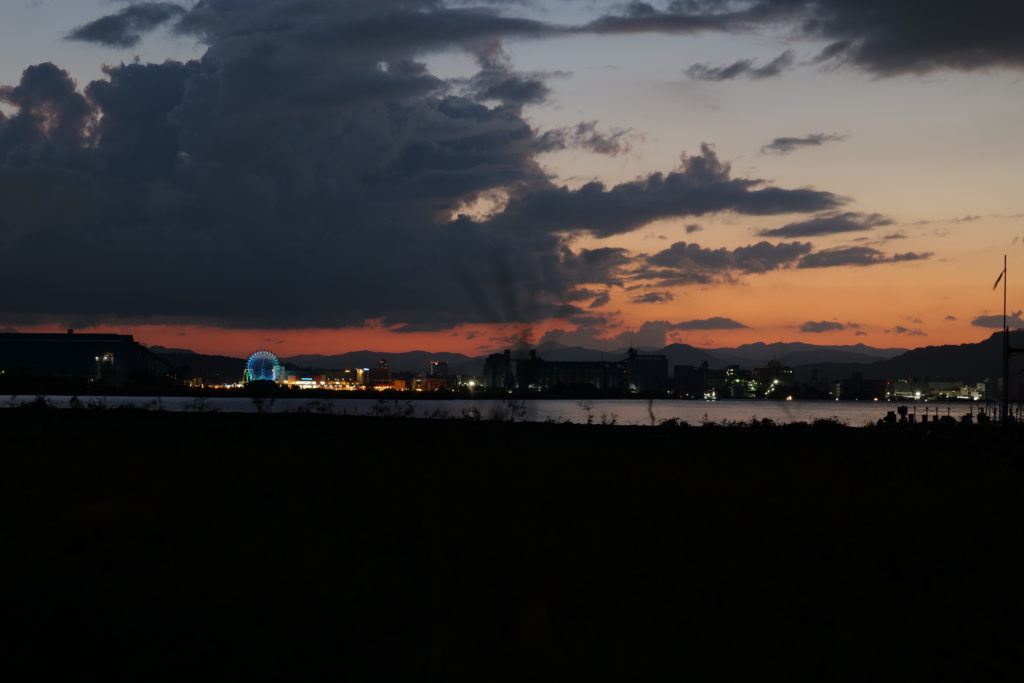 清水港の夜景夕景